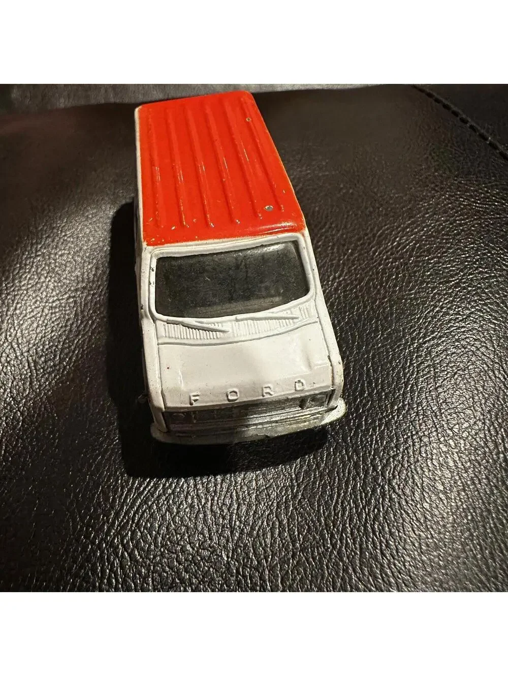 Vintage Ertl Cannonball Run 1981 Ford Van Ambulance Transcon Medi-Vac Rare Old +
